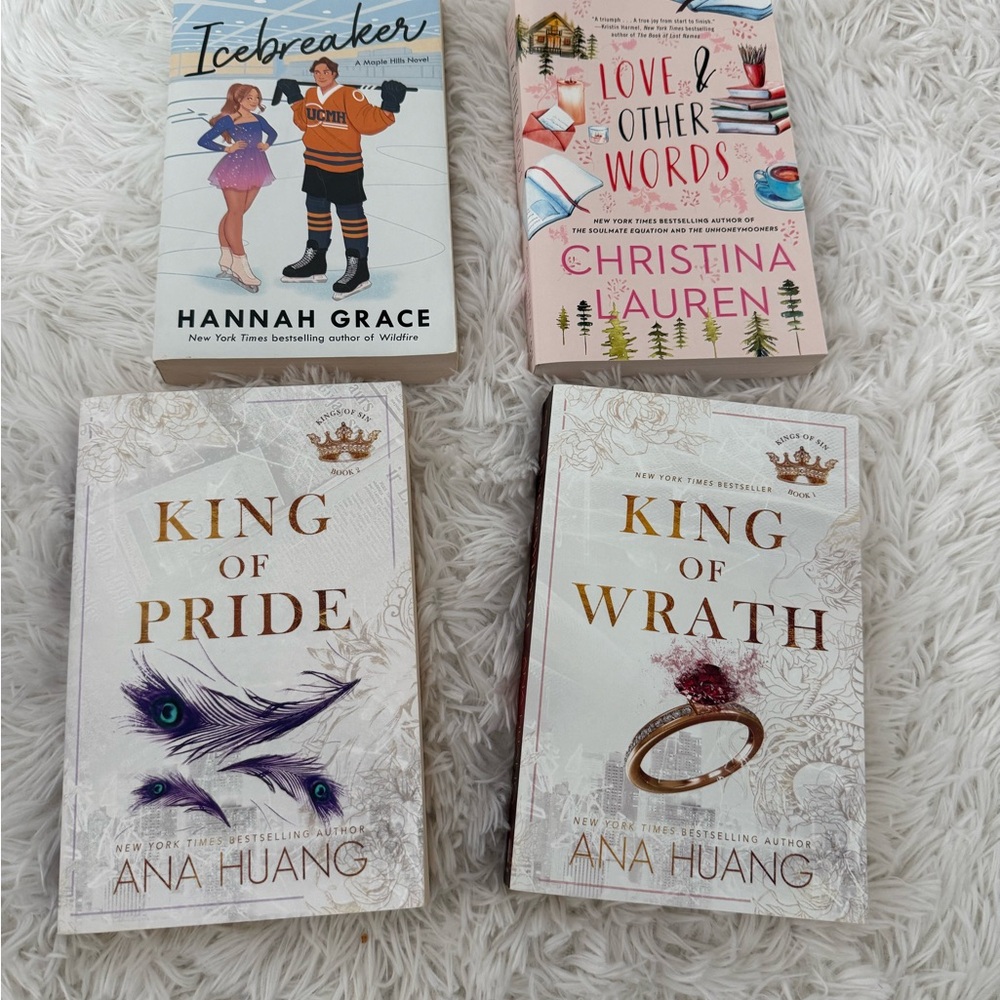 Set of Four Romance Novels